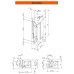 Защелка електромеханическая DORCAS 99-2 NF FaFix (W/O_SP 10-24V_AC/DC) НЗ
