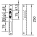 Обратная планка VIRO 1094 iW NICKEL PLATED STEE RH 7755.1094.1.78 (UKR_LEFT T1/T4)